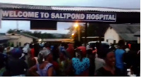 Hundreds of constituents have thronged the MP's residence and the Saltpond Hospital