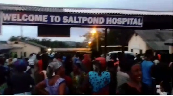 Hundreds of constituents have thronged the MP's residence and the Saltpond Hospital