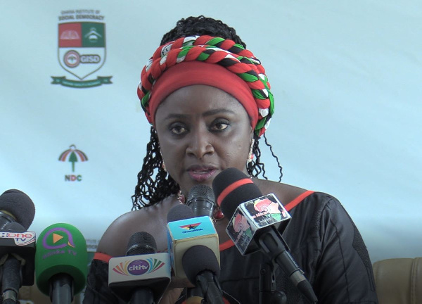 NDC women organizer, Dr Hannah Bissiw