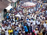 More than 10,000 Catholics are in Jasikan to participate in the Holy Eucharistic Congress.