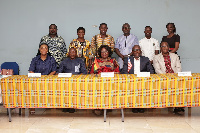 Group picture of the delegation from Liberia, reps from CSTC and EPL