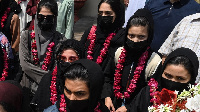 Di girls bin spend di past month for hiding ontop fear of Taliban crackdown