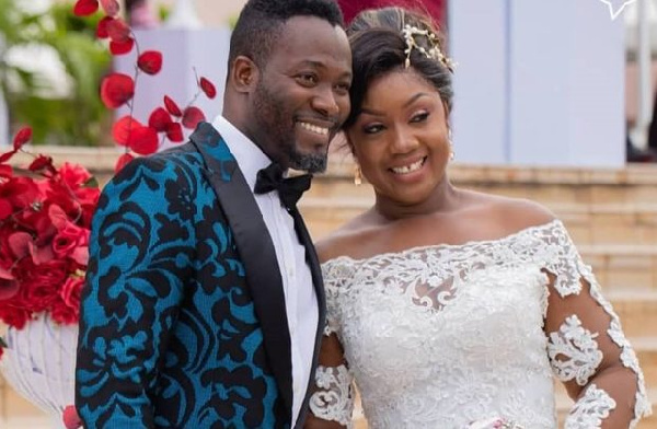 Adjetey Anang and wife, Elom