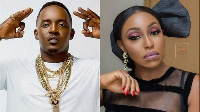 Rapper M.I Abaga and Nollywood actress, Rita Dominic