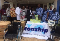 The Medical Director of the hospital, Dr Kwabena Opoku Edusei, expressed gratitude to CONSHIP