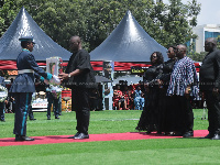 Funeral of the late Christian Atsu at the State House