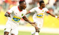 Justice Blay played for for Asante Kotoko on loan from Medeama SC