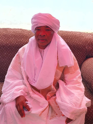 Alhaji Habib Issah Cisse was installed deputy Imam in 2013