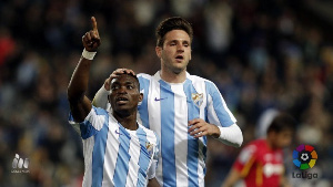 Christian Atsu at Malaga