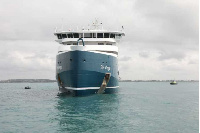 Elmina Fishing Harbour welcomed the first cruise vessel