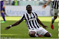 Kwadwo Asamoah won six league titles with Juventus