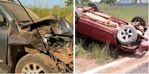 The MP and his opponent from the NDC survived accidents hours apart