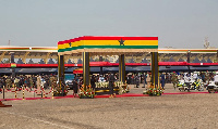 Rawlings' funeral took place at the Black Star Square in Accra.