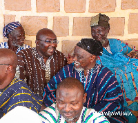 The Nayiri urged Dr. Bawumia to continue to work hard in service to the nation