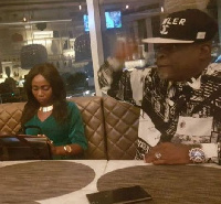 Kofi Adjorlolo and new girlfriend