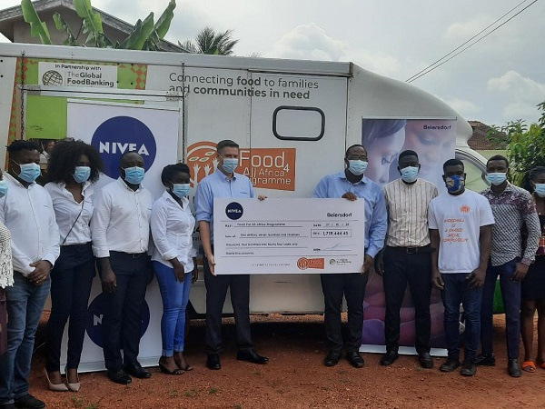 Beiersdorf Ghana donated to Food for All Africa (FFAA)