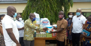 Joseph Kwami Degley, Municipal Director of Health Services for Ketu South was grateful for the donat