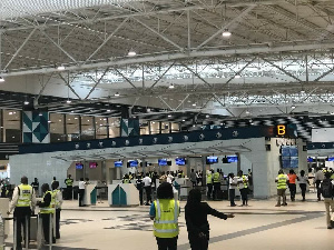 The passenger died at the Arrival Hall of KIA