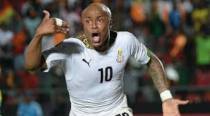 Andrew Ayew scored his 7th AFCON goal by converting a spot-kick in the game against Uganda