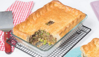 File photo: beef and potato dish pie