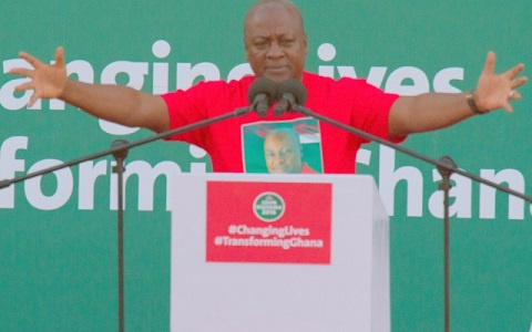 Former President John Mahama