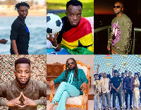 Ghanaian musicians who have released songs in support of the Black Stars