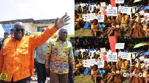 Nana Akuffo Addo School Kids