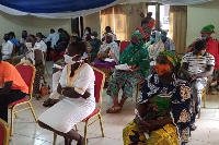 A cross section of participants at the workshop