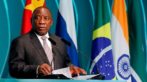 South African President Cyril Ramaphosa