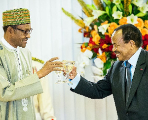 President Muhammadu Buhari and Cameroon's Paul Biya