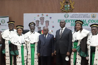 President Akufo-Addo (fourth left) is current Chairman of ECOWAS