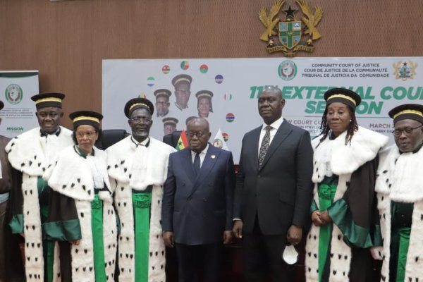 President Akufo-Addo (fourth left) is current Chairman of ECOWAS