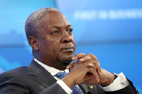 Former president John Dramani Mahama