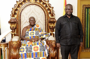 Otumfuo Osei Tutu II and Francis Asenso-Boakye