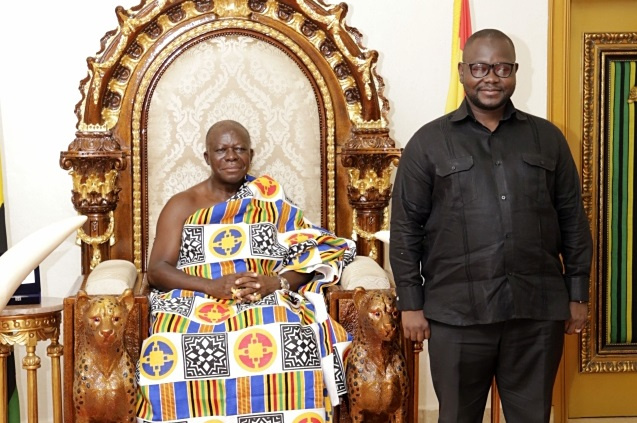 Otumfuo Osei Tutu II and Francis Asenso-Boakye