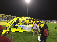 Bechem United celebrate FA Cup victory