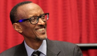 Rwandan president Paul Kagame