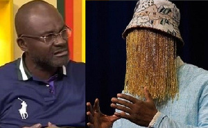 MP for Assin Central, Kennedy Agyapong and Undercover journalist - Anas Aremeyaw Anas