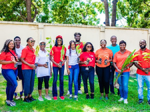 Accra Girls SHS Tree Planting