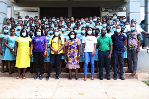 Organizers and participants of the training in a photo