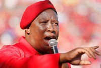 South African opposition leader Julius Malema