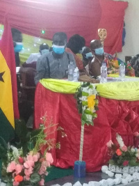 Members of the Assin South District Assembly