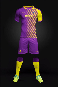 Medeama's home kit for next season