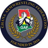 Logo of Ghana Armwrestling Federation (GAF)