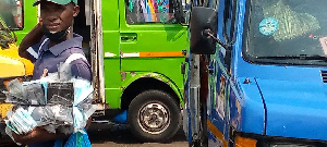 Tema Station Lorry Park in Accra