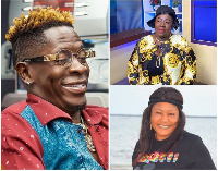 Shatta Wale, Big Ivy and Mummy Dolarz