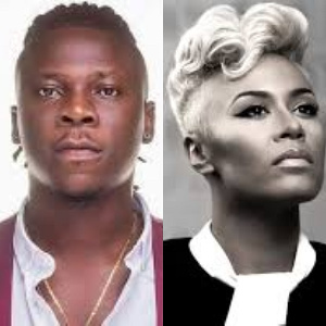 Dancehall artiste, Stonebwoy and Scottish singer, Emeli Sand