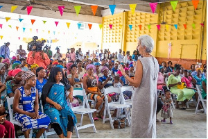 IMF Managing Director at the Agbogbloshie market, December 18, 2018