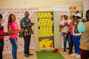 The sanitary pad bank launched by the NGOs