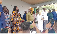 Nana Addo Dankwa Akufo-Addo at Elmina